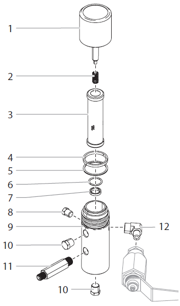 PowrTwin 12000 Plus DI High Pressure Filter Parts PowrTwin 12000 Plus DI High Pressure Filter Parts